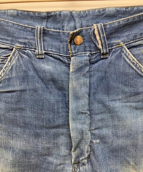 MONTGOMERY WARD（モンゴメリーワード）MONTGOMERY WARD (モンゴメリーワード) powr house (パワーハウス) キルティング ライナーペインターデニムパンツ インディゴ サイズ:下記サイズ参照の古着・服飾アイテム