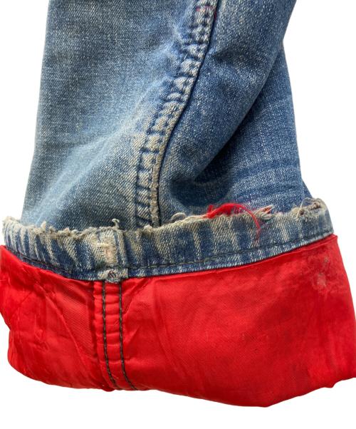 MONTGOMERY WARD（モンゴメリーワード）MONTGOMERY WARD (モンゴメリーワード) powr house (パワーハウス) キルティング ライナーペインターデニムパンツ インディゴ サイズ:下記サイズ参照の古着・服飾アイテム