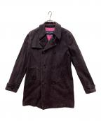 COMME des GARCONS HOMMEコムデギャルソン オム）の古着「04AW後染めダック地コート」｜ダークグレー