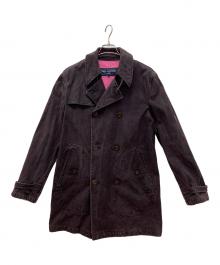 COMME des GARCONS HOMME（コムデギャルソン オム）の古着「04AW後染めダック地コート」｜ダークグレー