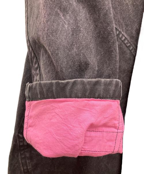 COMME des GARCONS HOMME（コムデギャルソン オム）COMME des GARCONS HOMME (コムデギャルソン オム) 04AW後染めダック地コート ダークグレー サイズ:Lの古着・服飾アイテム