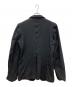 COMME des GARCONS HOMME PLUS (コムデギャルソンオムプリュス) 04AWポリエステル縮絨 1B テーラード ジャケット ブラック サイズ:M：16000円