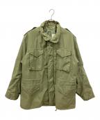 US ARMYユーエスアーミー）の古着「74年製 M-65フィールド ジャケット　ミリタリージャケット」｜カーキ