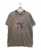 HARLEY-DAVIDSONハーレーダビッドソン）の古着「両面プリントTシャツ」｜グレー