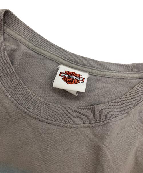 HARLEY-DAVIDSON（ハーレーダビッドソン）HARLEY-DAVIDSON (ハーレーダビッドソン) 両面プリントTシャツ グレー サイズ:XLの古着・服飾アイテム
