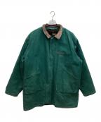 Timberlandティンバーランド）の古着「ライナー付　ダック地カバーオール　ダックジャケット」｜グリーン