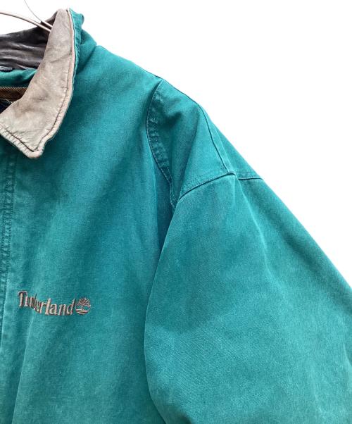 Timberland（ティンバーランド）Timberland (ティンバーランド) ライナー付　ダック地カバーオール　ダックジャケット グリーン サイズ:XLの古着・服飾アイテム