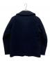DANTON (ダントン) 丸襟ウールモッサジャケット ネイビー サイズ:40：7000円