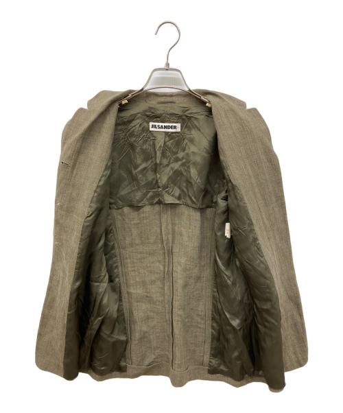 JIL SANDER+（ジルサンダープラス）JIL SANDER+ (ジルサンダープラス) テーラードジャケット ブラウン サイズ:36の古着・服飾アイテム