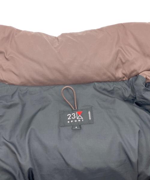 23区 SPORT（ニジュウサンク スポーツ）23区 SPORT (ニジュウサンク スポーツ) ダウンコート ブラウン サイズ:4の古着・服飾アイテム