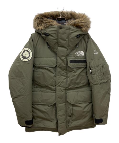 THE NORTH FACE（ザ ノース フェイス）THE NORTH FACE (ザ ノース フェイス) SOUTHERN CROSS PARKA サザンクロスパーカ　ダウンジャケット カーキ サイズ:Lの古着・服飾アイテム