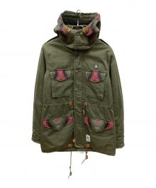 adidas Originals×NEIGHBORHOOD（アディダスオリジナル×ネイバーフッド）の古着「コラボミリタリージャケット　」｜カーキ