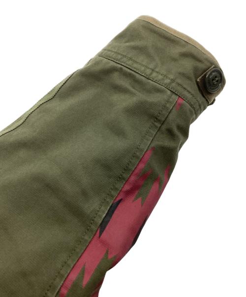 adidas Originals（アディダスオリジナル）adidas originals (アディダスオリジナル) NEIGHBORHOOD (ネイバーフッド) コラボミリタリージャケット　 カーキ サイズ:Lの古着・服飾アイテム