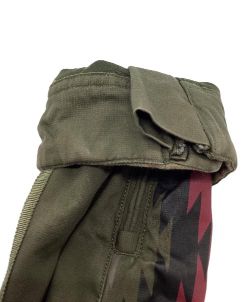 adidas Originals（アディダスオリジナル）adidas originals (アディダスオリジナル) NEIGHBORHOOD (ネイバーフッド) コラボミリタリージャケット　 カーキ サイズ:Lの古着・服飾アイテム