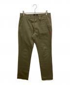 WTAPSダブルタップス）の古着「KHAKI TIGHT TROUSERS．COTTON．CHINO　カーキタイトトラウザーズコットンチノパンツ」｜カーキ