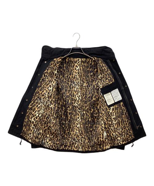 WACKO MARIA（ワコマリア）WACKO MARIA (ワコマリア) 裏地レオパードM65 ミリタリージャケット ブラック サイズ:Sの古着・服飾アイテム