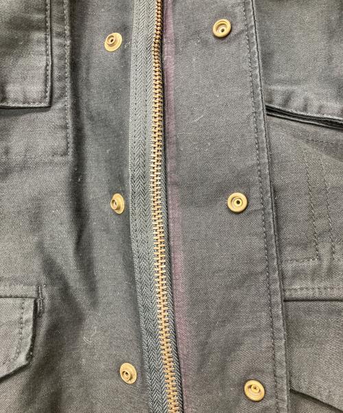 WACKO MARIA（ワコマリア）WACKO MARIA (ワコマリア) 裏地レオパードM65 ミリタリージャケット ブラック サイズ:Sの古着・服飾アイテム