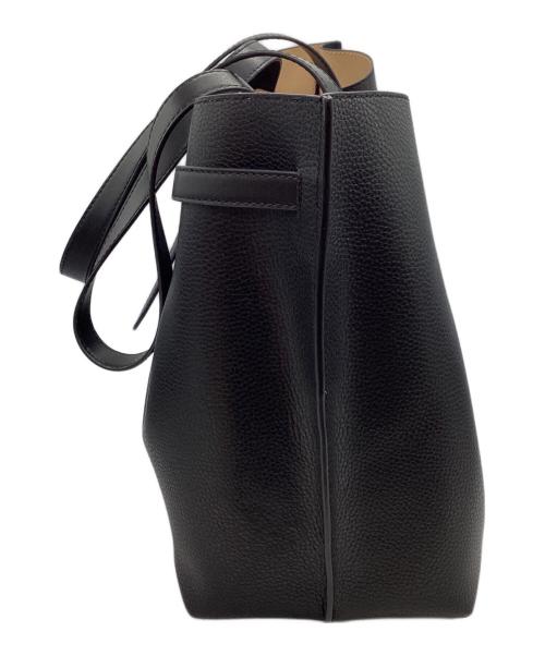 MICHAEL KORS（マイケル・コース）MICHAEL KORS (マイケル・コース) エミリア　ハンドトートバッグ ブラックの古着・服飾アイテム