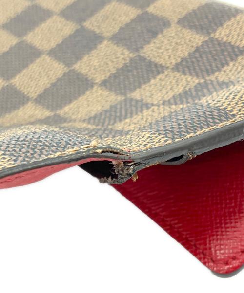 LOUIS VUITTON（ルイ ヴィトン）LOUIS VUITTON (ルイ ヴィトン) ダミエ ポルトフォイユ・ジョセフィーヌ　長財布 ブラウンの古着・服飾アイテム