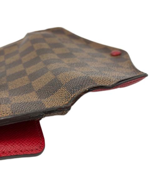 LOUIS VUITTON（ルイ ヴィトン）LOUIS VUITTON (ルイ ヴィトン) ダミエ ポルトフォイユ・ジョセフィーヌ　長財布 ブラウンの古着・服飾アイテム