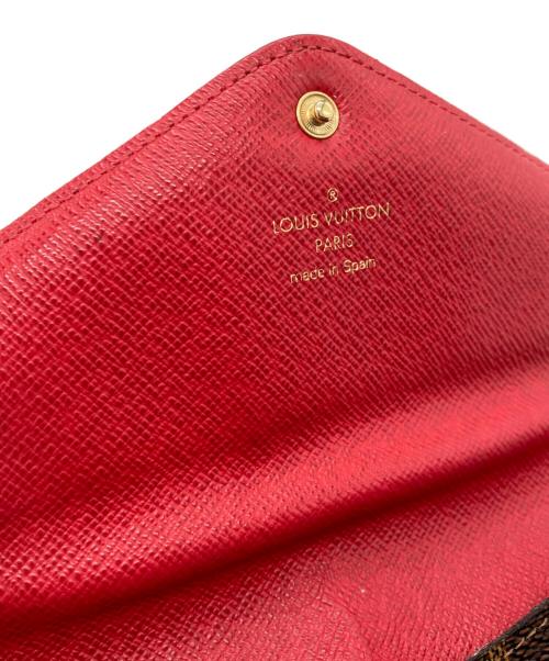 LOUIS VUITTON（ルイ ヴィトン）LOUIS VUITTON (ルイ ヴィトン) ダミエ ポルトフォイユ・ジョセフィーヌ　長財布 ブラウンの古着・服飾アイテム