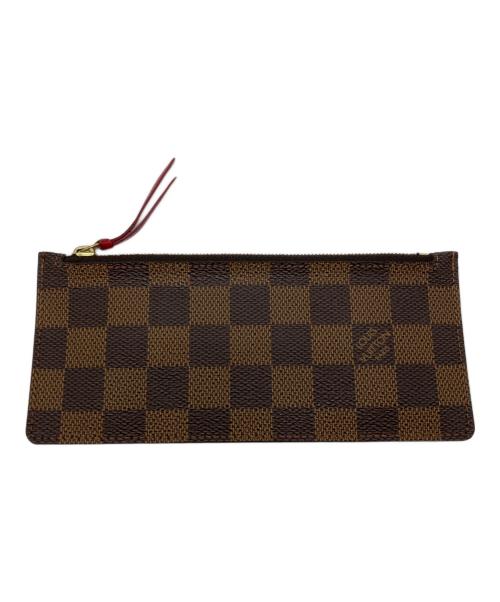 LOUIS VUITTON（ルイ ヴィトン）LOUIS VUITTON (ルイ ヴィトン) ダミエ ポルトフォイユ・ジョセフィーヌ　長財布 ブラウンの古着・服飾アイテム