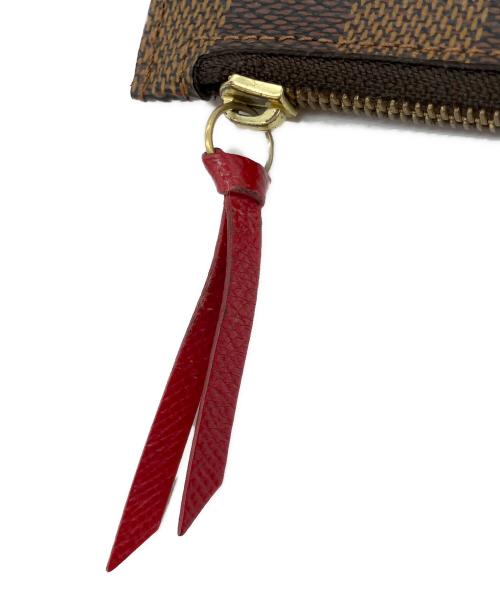 LOUIS VUITTON（ルイ ヴィトン）LOUIS VUITTON (ルイ ヴィトン) ダミエ ポルトフォイユ・ジョセフィーヌ　長財布 ブラウンの古着・服飾アイテム