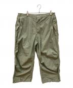 US ARMYユーエスアーミー）の古着「90年製後染めスノーカモパンツ」｜グリーン