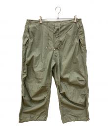 US ARMY（ユーエスアーミー）の古着「90年製後染めスノーカモパンツ」｜グリーン