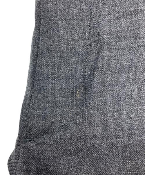 BERWICH（ベルウィッチ）BERWICH (ベルウィッチ) SCOTCHスコッチ ウォッシャブルストレッチウールサージ2インプリーツクロップドパンツ グレー サイズ:48の古着・服飾アイテム