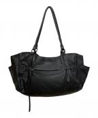 FLORIAN DENICOURTフロリアンデュニクール）の古着「レザートートバッグ」｜ブラック