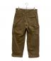 ALIER AIZENAY (アリエル・アイゼネ) 復刻M-47カーゴパンツ ブラウン サイズ:24：6000円