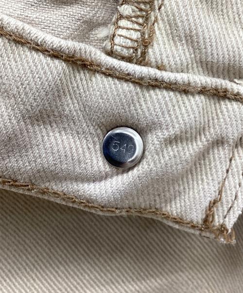 LEVI'S（リーバイス）LEVI'S (リーバイス) デニムパンツ ベージュ サイズ:W38の古着・服飾アイテム