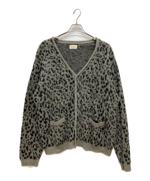 BACKERS（バッカーズ）BACKERS (バッカーズ) シャギーカーディガン ブラック サイズ:Lの古着・服飾アイテム