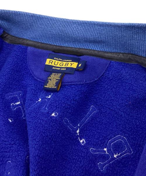 Rugby Ralph Lauren（ラグビーラルフローレン）Rugby Ralph Lauren (ラグビーラルフローレン) R.L.R.F.C. ALL STARS スウェットスタジャン ネイビー サイズ:Ｍの古着・服飾アイテム