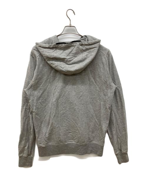 C.P COMPANY（シーピーカンパニー）C.P COMPANY (シーピーカンパニー) Light Fleece Zipped Hoodie　ライトフリースジップフーディ　パーカー グレー サイズ:XLの古着・服飾アイテム