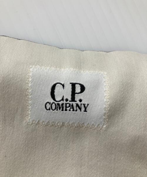 C.P COMPANY（シーピーカンパニー）C.P COMPANY (シーピーカンパニー) Light Fleece Zipped Hoodie　ライトフリースジップフーディ　パーカー グレー サイズ:XLの古着・服飾アイテム