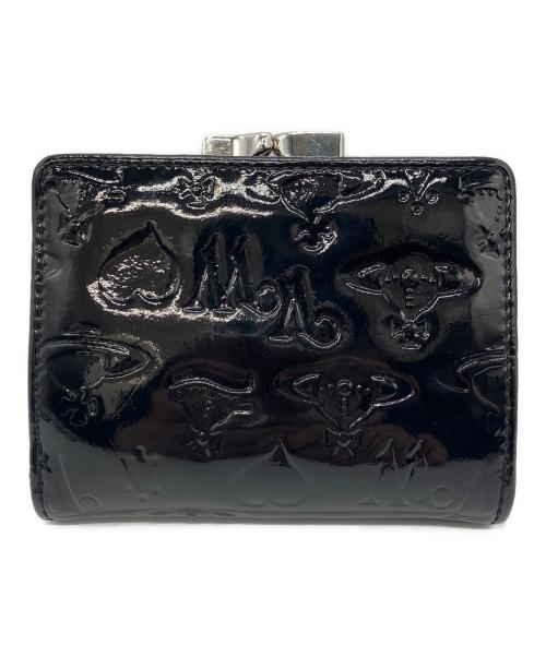 Vivienne Westwood（ヴィヴィアンウエストウッド）Vivienne Westwood (ヴィヴィアンウエストウッド) 3つ折り財布 ブラックの古着・服飾アイテム