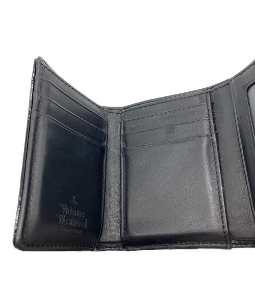 Vivienne Westwood（ヴィヴィアンウエストウッド）Vivienne Westwood (ヴィヴィアンウエストウッド) 3つ折り財布 ブラックの古着・服飾アイテム