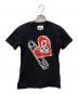 Vivienne Westwood（ヴィヴィアンウエストウッド）の古着「SAFETY PIN HEART クラシックTシャツ　プリントTシャツ　半袖カットソー」｜ブラック