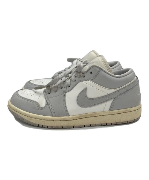 NIKE（ナイキ）NIKE (ナイキ) AIR JORDAN1 Low グレー サイズ:24cmの古着・服飾アイテム