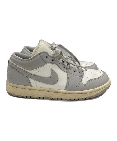NIKE（ナイキ）NIKE (ナイキ) AIR JORDAN1 Low グレー サイズ:24cmの古着・服飾アイテム