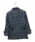 Harris Tweed (ハリスツイード) ツイードチェスターコート ネイビー サイズ:Ｍ：7000円