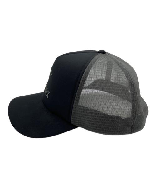 ARC'TERYX（アークテリクス）ARC'TERYX (アークテリクス) Bird Word Trucker Curved バード ワード トラッカー キャップ 　メッシュキャップ ブラック サイズ:FREEの古着・服飾アイテム