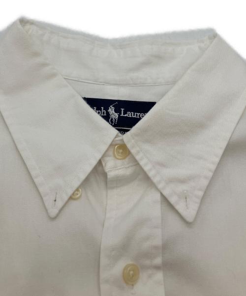 RALPH LAUREN（ラルフローレン）RALPH LAUREN (ラルフローレン) BLAIRE シャツ ホワイト サイズ:XXLの古着・服飾アイテム