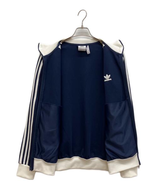 adidas（アディダス）adidas (アディダス) ベッケンバウアー トラック トップ ジャージ ネイビー サイズ:2ＸＬの古着・服飾アイテム