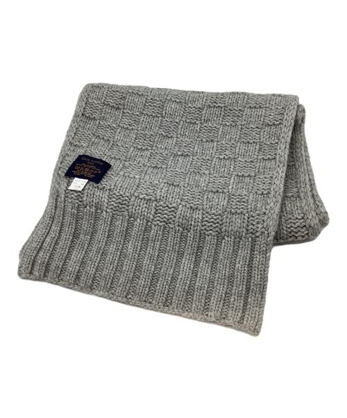 LOUIS VUITTON（ルイ ヴィトン）LOUIS VUITTON (ルイ ヴィトン) エシャルプ ヘルシンキ/カシミヤストール グレーの古着・服飾アイテム