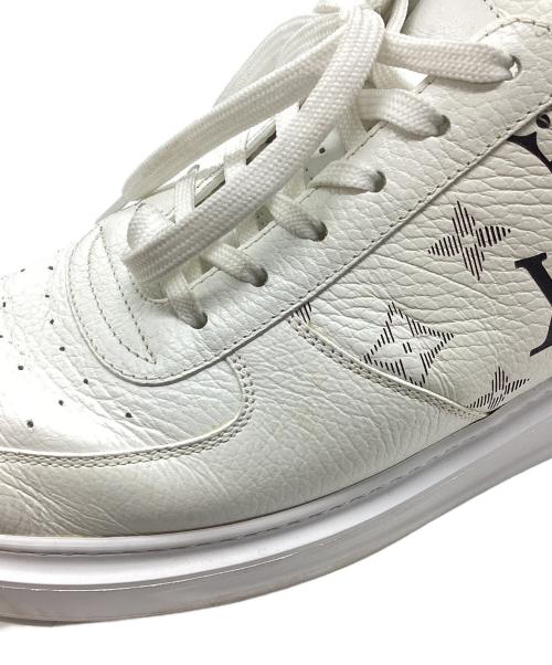 LOUIS VUITTON（ルイ ヴィトン）LOUIS VUITTON (ルイ ヴィトン) ビバリーヒルズラインローカットスニーカー ホワイト サイズ:7 1/2の古着・服飾アイテム