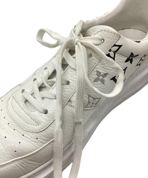 LOUIS VUITTON（ルイ ヴィトン）LOUIS VUITTON (ルイ ヴィトン) ビバリーヒルズラインローカットスニーカー ホワイト サイズ:7 1/2の古着・服飾アイテム