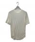 JULIUS（ユリウス）の古着「Khaki T-Shirt　Tシャツ　半袖カットソー」｜ホワイト